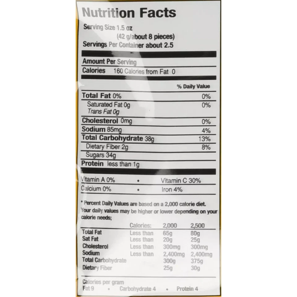 7D Mangoes Naturally Delicious Dried Tree Ripened Dried Mango - Set of 6 - Image 3 of 4