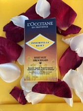 L'Occitane Immortelle Reset Overnight Reset Eye Serum 0.5oz Rested Glowing Look
