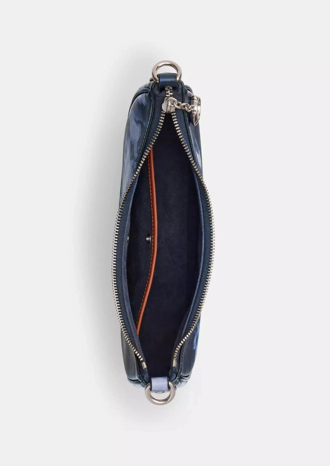 Borsa a tracolla Coach Mira con stampa tie dye argento marina di mezzanotte (origine $450)