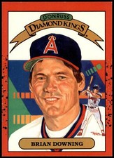 Brian Downing #10d 1990 Donruss