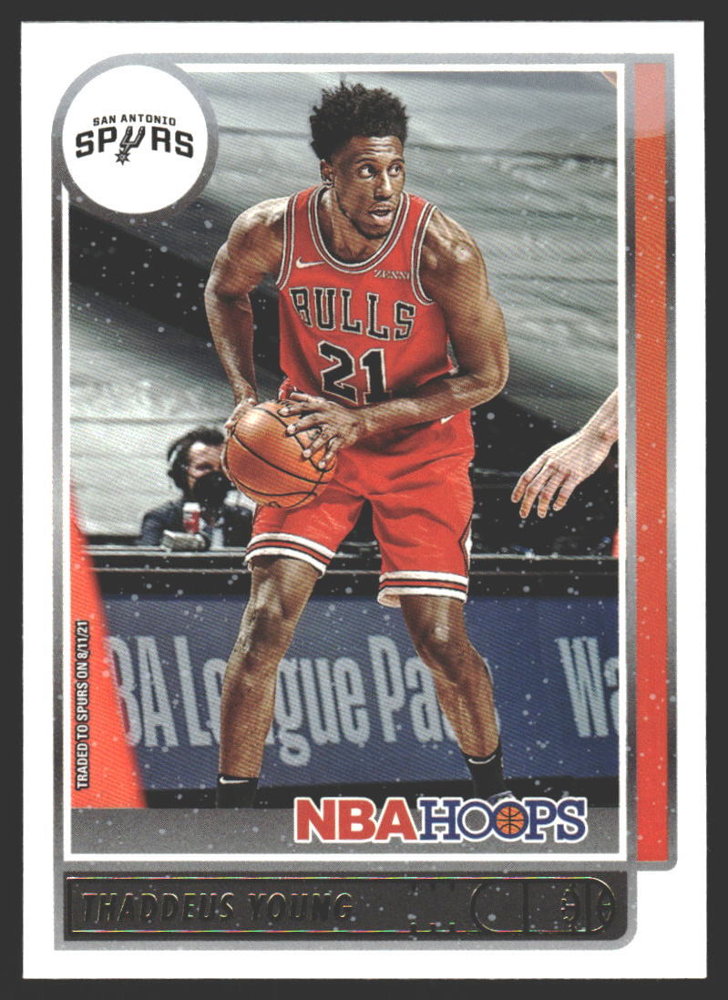 Thaddeus Young #65 2021-22 Hoops Winter San Antonio Spurs