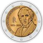 Italy - 2 Euro Commemorative 2023 Alessandro Manzoni - UNC - FREE SHIPPING