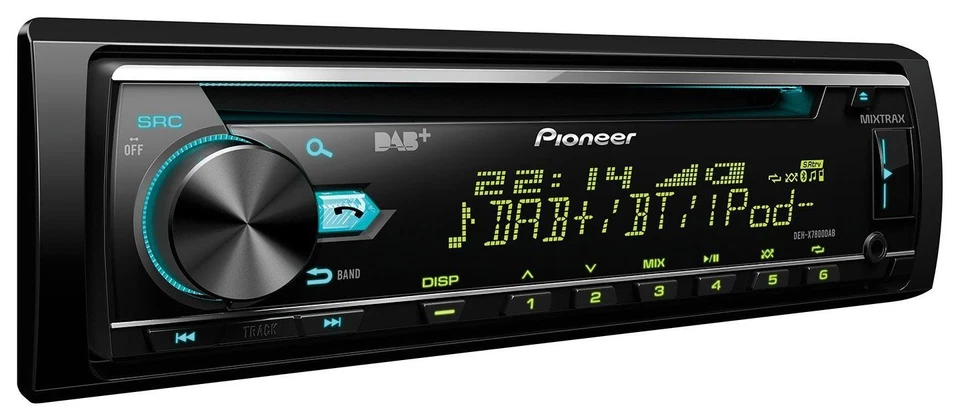 Pioneer DEH-X7800DAB CD/MP3-Autoradio DAB USB iPod AUX-IN inkl. DAB-Antenne - Bild 3 von 4