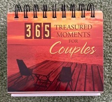 365 Treasured Moments for Couples Perpetual Calendar new in box