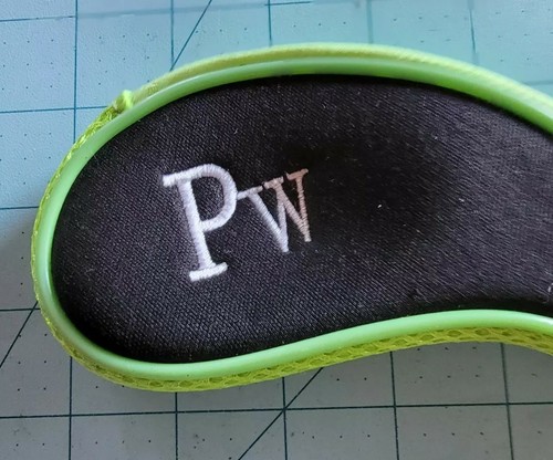 Unbranded: Black & Neon Green Zip-Up PW Club Cover - Pre-Owned & Free Shipping - Picture 6 of 6