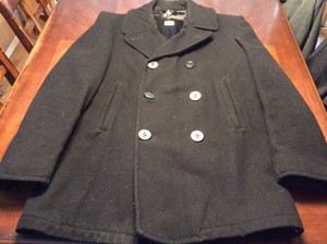 navy issued peacoat