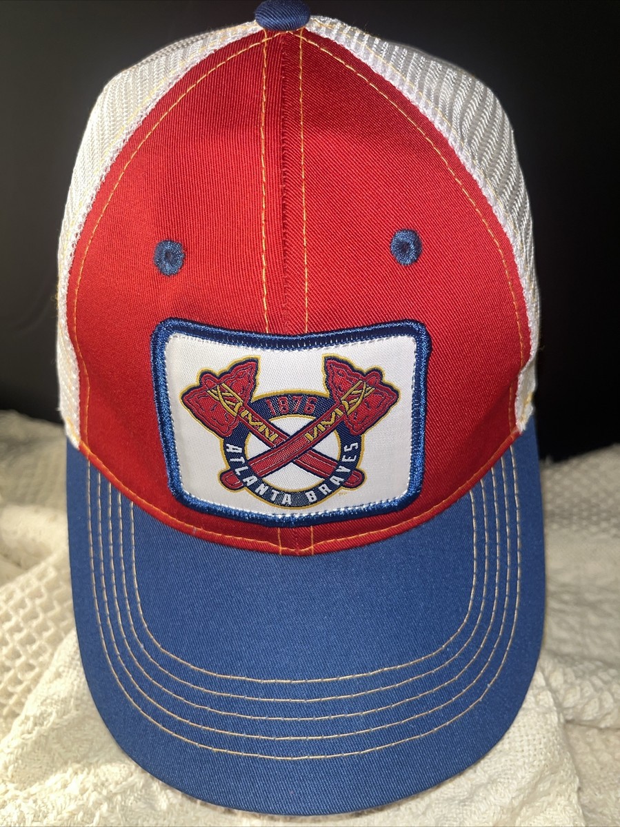 Atlanta Braves Napa Chop On Snapback Mesh Hat By Chase Elliott MLB Champ  Rare