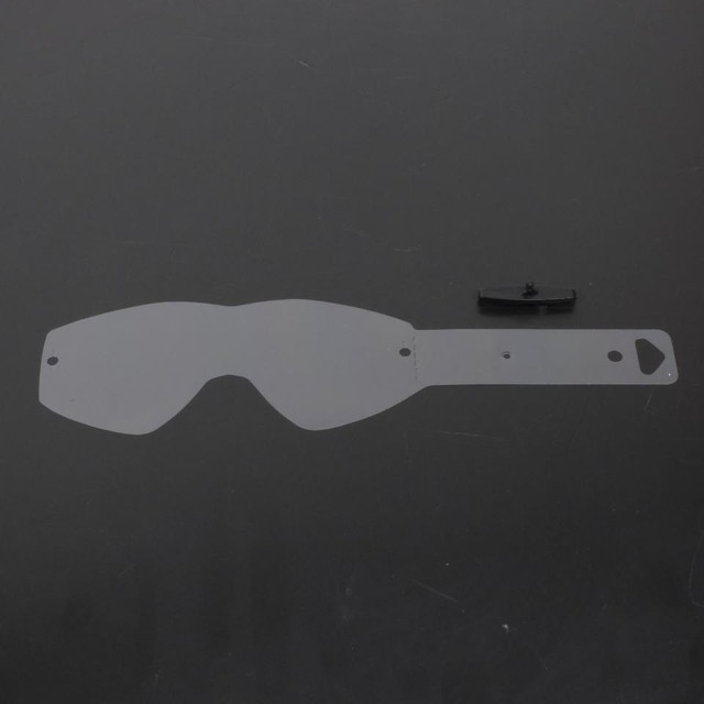 Tear off incolore masque lunette casque cross Smith Evo pour moto quad enduro