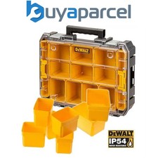 Dewalt DWST82968-1 TSTAK Watersealed Stackable Tool Fixing Organiser Case Clear