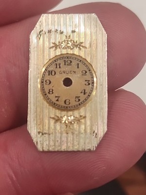 Gruen Art Deco Dial For 835 Movement