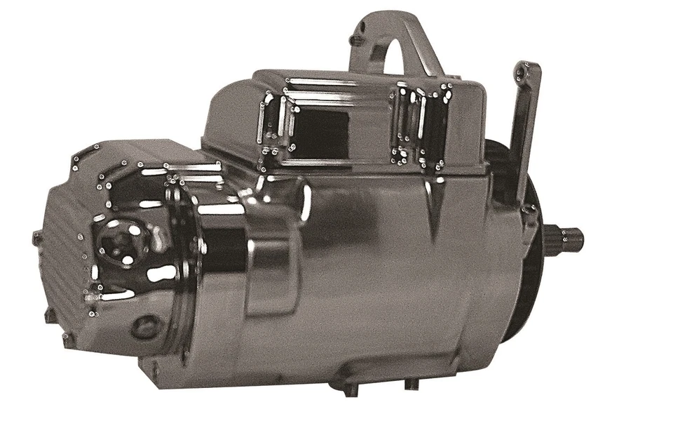 TRANSMISIÓN PULIDA MEDIA EE. UU. 6 VELOCIDADES HARLEY SOFTAIL FXST Heritage fat boy fxstc Foto 2 de 2