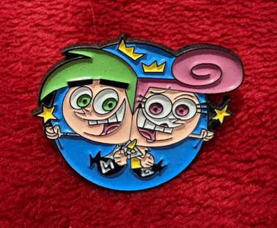 The Fairly OddParents COSMO & WANDA enamel pin - FREE SHIPPING