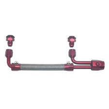 Edelbrock Dual-quad Stainless Braided Fuel Line Kit Edelbrock Dual-quad Stainless Braided Fuel Line Kit