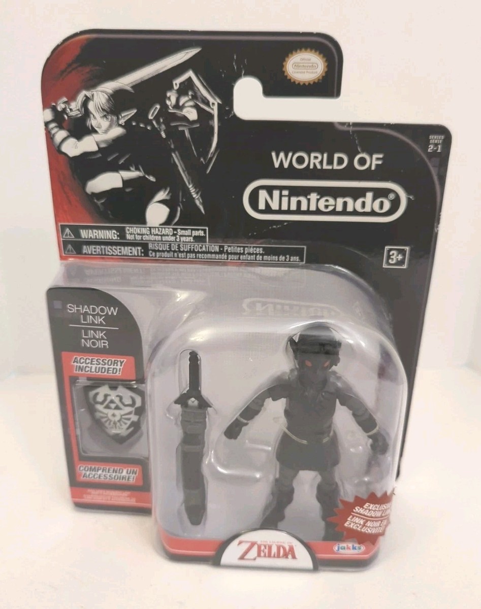 World of Nintendo Shadow Link Spencer's 4 Inch Figure RARE