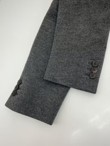 GUCCI/Tailored Jacket/Size 50/Wool/Cashmere/Gray/Solid/Product Code: 31848 Z4306 - Picture 5 of 7