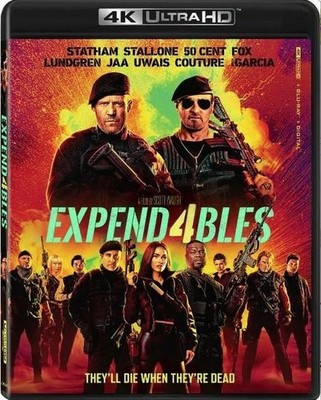Expend4bles 4K Ultra HD + Blu-ray 2023 NEW with SLIPCASE