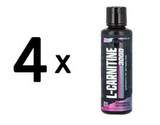 4 x Nutrex L-Carnitine 3000, Strawberry Watermelon - 465 ml. (42,98 EUR/L)