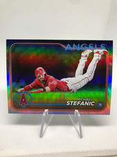 Michael Stefanic 2024 Topps Update Rainbow Foil Card #US219 Angels