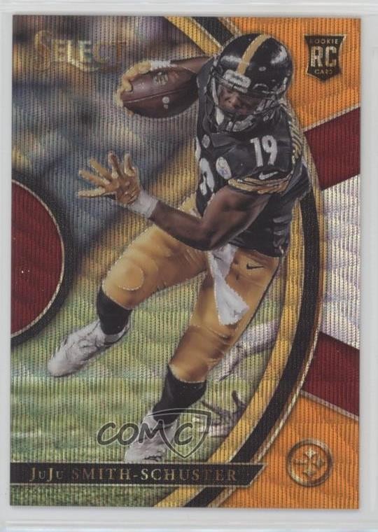 2017 Panini Select Concourse Tri-Color Prizm 8/199 JuJu Smith-Schuster #69 0nr3