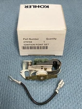 NEW GENUINE KOHLER 279184 IGNITION POINT SET