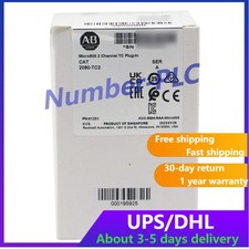 Sealed 2080-TC2 SER A Allen Bradley Micro 800 2-channel TC Plug-in US Free Tax