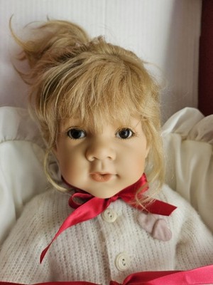 Amelie Doll, BY  ELIZABETH LINDNER Gotz 23'' Large Vinyl W Box