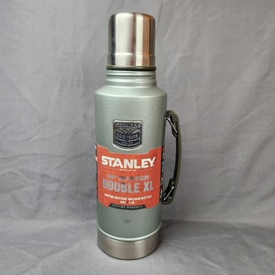 Stanley Vacuum Thermos 100 Year Anniversary Stainless Steel qt