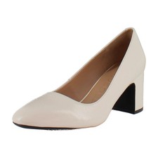 Aerosoles Minetta Womens Heels Eggnog Leather