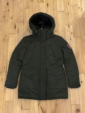 Image of Women's Superdry Everest Expedition Parka Jacket Coat UK 10 Dark Green - No Fur