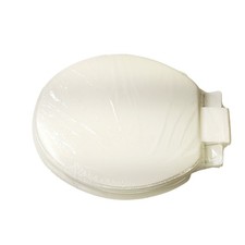 American Standard 5268B60CL020 Moments Wood Round Soft Close Toilet Seat - White