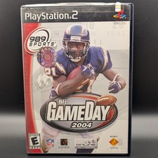 NFL GameDay 2004 (Sony PlayStation 2, 2003) No Manual, Tested & Works