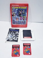 Lock 'N' Chase (Intellivision, 1982) Complete in Box