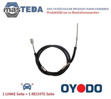 70H9038-OYO HANDBREMSSEIL BREMSSEIL HINTEN OYODO 2PCS FÜR VW GOLF VI,GOLF V,EOS