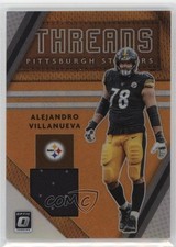 2020 Panini Donruss Optic Donruss Threads Alejandro Villanueva #DT-AV 1dm4