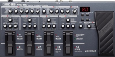 Boss ME-80 Gitarre Multi Effektpedal Mit Abtastung # Neu Japan