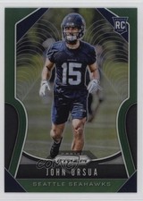 2019 Panini Prizm Rookies Green Prizm John Ursua #395 u8h