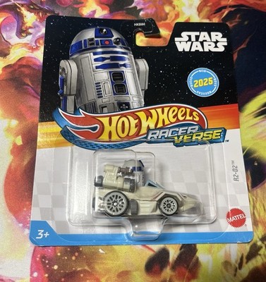 2025 STAR WARS R2-D2 Hot Wheels RACER VERSE NEW