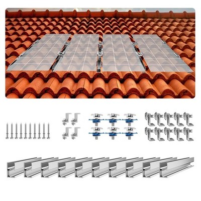 VEVOR Solar Panel Mounting Brackets Solar Panel Mounting Kit for Various Roofs