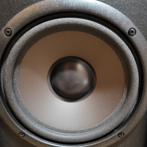 Polk Audio RM6750 subwoofer alimentato sub home theater basso nero griglia audio forte - Foto 4 di 15