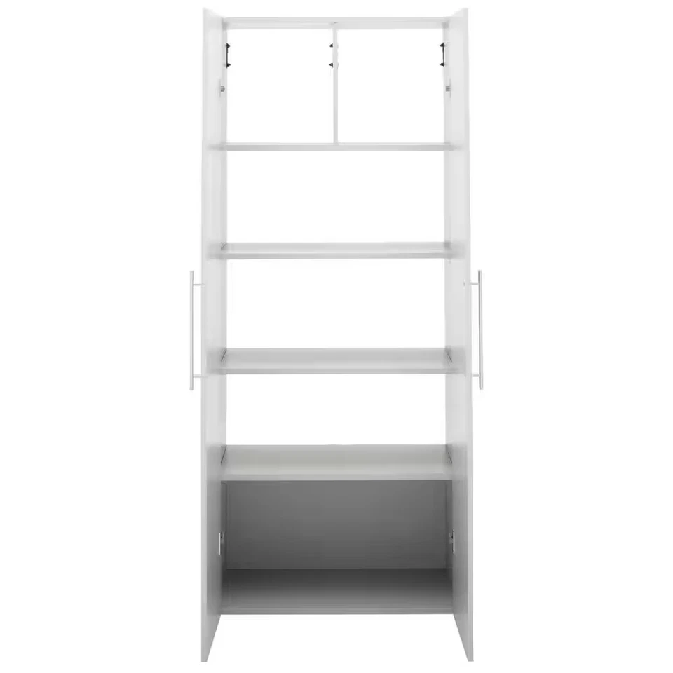 Hangups Collection Manufactured Wood 4-Shelf Wall Mounted Garage Cabinet in Ligh - Image 4 of 4