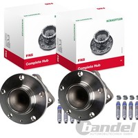2X FAG RADLAGER-SATZ Hinten Passend FÜR CitroËN Jumpy Fiat Scudo Peugeot Expert
