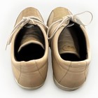 Genuine Ostrich/ Goat Beige Shoes Oxford Mens Land Handmade Sneaker Size 9 — photo 4