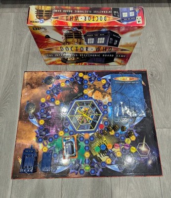 BBC Doctor Who Das interaktive elektronische Brettspiel 2005 Toy Brokers vollständig