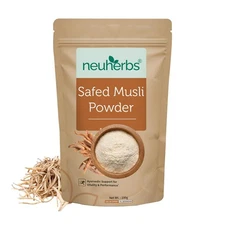 Neuherbs Safed Musli Powder 100g | Ayurvedic Vitality & Strength Support
