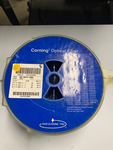 Corning SMF-28 Single Mode Fiber Spool – 5,459m (5.46 km) – SC/APC Connectors