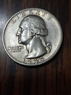 1943 S Washington Silver Quarter In EF  Condition In My Opinion #715