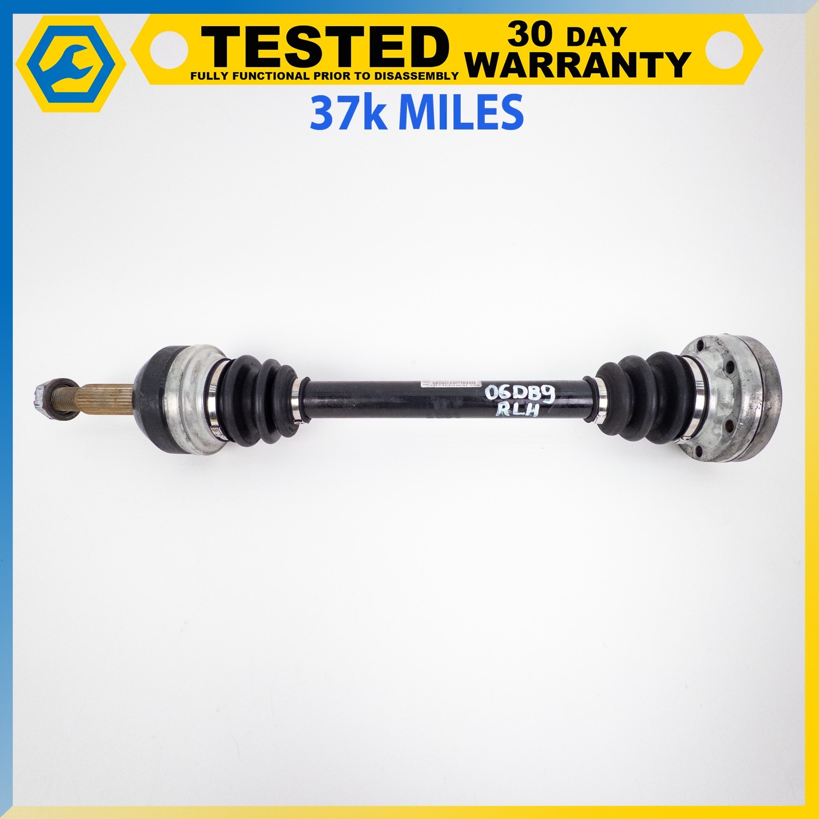 05-16 ASTON MARTIN DB9 V8 VANTAGE REAR RIGHT OR LEFT AXLE CV HALF SHAFT OEM