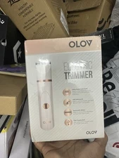 OLOV Electric Body Hair Trimmer – Wet/Dry Groomer, Ceramic Blades, USB Recharge