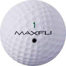 Maxfli StraightFli Matte Golf Balls White