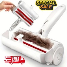 Chom Chom Roller Pet Hair Remover and Reusable Lint Roller - Chomchom Cat,Dog